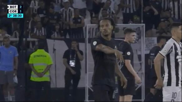 Debut de André Carrillo con Corinthians. (Video: X)