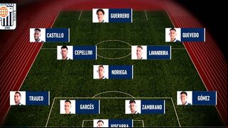 El posible once de Alianza Lima para enfrentar a Aucas en Matute