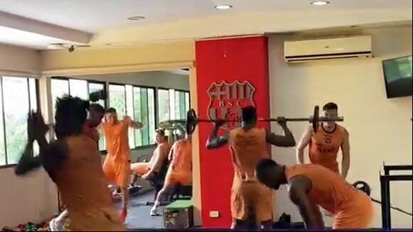 Así entrena Barcelona SC para afrontar la Copa Libertadores. (Video: Barcelona SC)