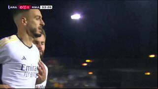 ¡En un minuto! Goles de Joselu y Brahim para el 2-0 de Real Madrid vs. Arandina