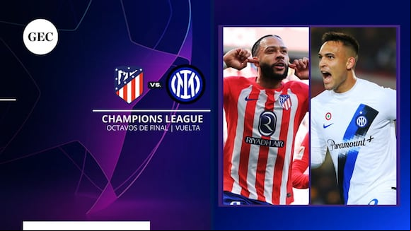 Atlético de Madrid vs. Inter: fecha, hora y canales de TV para ver Champions League