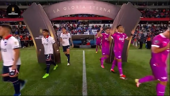 Nacional Vs. Libertad. (Video: Conmebol Libertadores 2024)