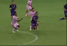 ¡Se picó la ‘Pulga’! Messi fue amonestado tras dura falta a Cartagena