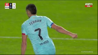 Apaga el incendio: gol de Ferran Torres para el 1-1 del Barcelona vs. Las Palmas