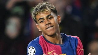 ¡De qué planeta viniste! Gol de Lamine Yamal para el 2-1 del Barcelona vs. Benfica