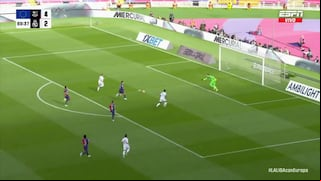 ¡Hat-trick! Gol de Kylian Mbappé para Real Madrid, que pierde 4-3 ante Barcelona