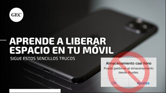 iPhone: cinco trucos que debes tener en cuenta para liberar espacio en tu móvil