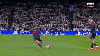 Gol de Bernardo Silva: de tiro libre, el 1-0 del Manchester City vs. Real Madrid