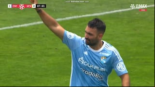 ¡Se le abrió el arco! Goles de Cauteruccio para el 2-0 de Sporting Cristal vs César Vallejo