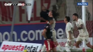 ¡Nadie lo paró! Gol de Williams Riveros para el 2-0 de Universitario vs UTC por la Liga 1 2025