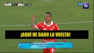 “Aquí he dado la vuelta”: Christian Cueva y su reacción en el Estadio Monumental