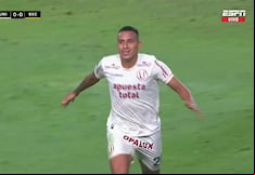 ¡Estalló el Monumental! Gol de Alex Valera para el 1-0 de Universitario vs. Barcelona SC