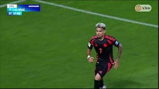 Todo en menos de cinco minutos: gol de Luis Díaz para el 1-1 de Perú vs Colombia y la sangre de de Callens
