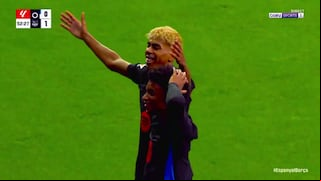 ¡La clavó al ángulo! Gol de Lamine Yamal para el 1-0 en el Barcelona vs Espanyol