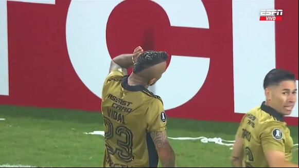 El gol de Arturo Vidal en el Alianza Lima vs. Colo Colo (Fuente: ESPN)