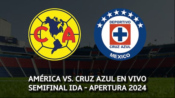 América vs. Cruz Azul EN VIVO - Semifinal ida del Torneo Apertura 2024 de la Liga MX. (Video: @ClubAmerica)