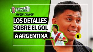 Rinaldo Cruzado y los detalles sobre el gol a Argentina en jugada preparada del 2013