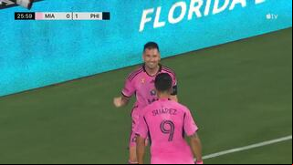 En solo 5 minutos: el doblete de Lionel Messi en su regreso con Inter Miami