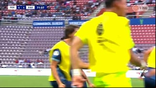 ¡Lo remontaron! David Fernández metió el gol del 1-2 en Perú vs Paraguay