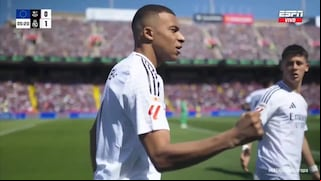 ¡No perdona! Gol de penal de Mbappé para el 0-1 del Barcelona vs Real Madrid