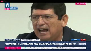 Agustín Lozano se defiende: “El único delito aquí es darle al fútbol peruano lo que nunca ha tenido”