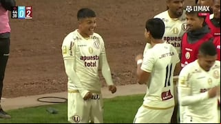 ¡No perdonó! Gol de Jairo Concha para el 2-0 de Universitario vs. Binacional