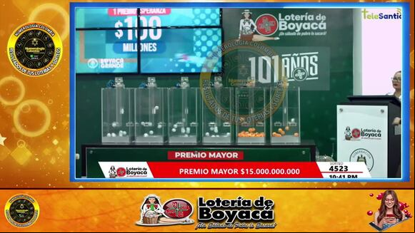 Resultado Premio Mayor Loteria De Boyaca Del Sábado 08 De Junio 2024 #Loteria #Loteríadeboyacá