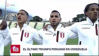 Selección peruana: recuerda el último triunfo de Perú en Venezuela