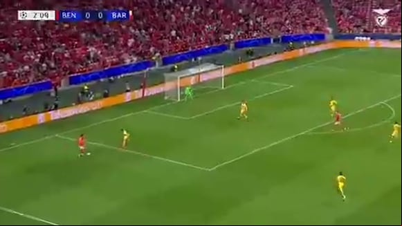 La última vez que el Barcelona visitó al Benfica en Lisboa por la UEFA Champions League. (Video: Benfica)