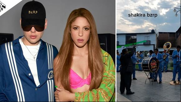 Orquesta de fiesta patronal sorprende tocando el último éxito de Shakira y BZRP