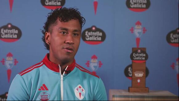 Renato Tapia fue elegido como mejor jugador del mes de enero en Celta de Vigo. (Video: @RCCelta)