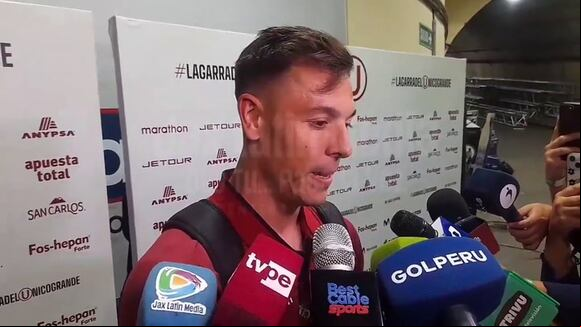 Diego Churín habló sobre victoria de Universitario. (Video: Jax Latin Media)