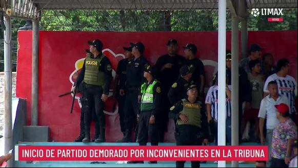 La PNP intervino para solucionar el incidente en Sullana. (Video: L1 MAX)
