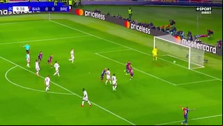 Ventaja cómoda: Goles de Lewandowski y Dani Olmo para el 3-0 del Barcelona vs Brest